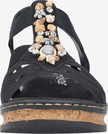 Rieker Sandals in Black