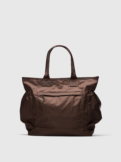 SELECTED Shopper i One Size i choko, Produktvisning