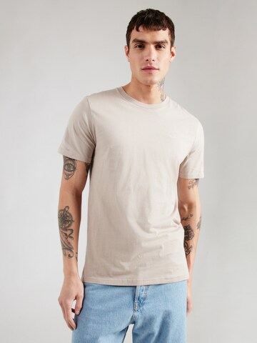 HOLLISTER T-shirt i brun: framsida