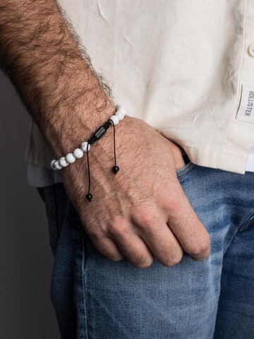 Akitsune Armband 'Venatio' in Weiß