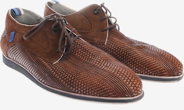 Floris van Bommel Halbschuhe 39,5 in Braun: Vorderseite