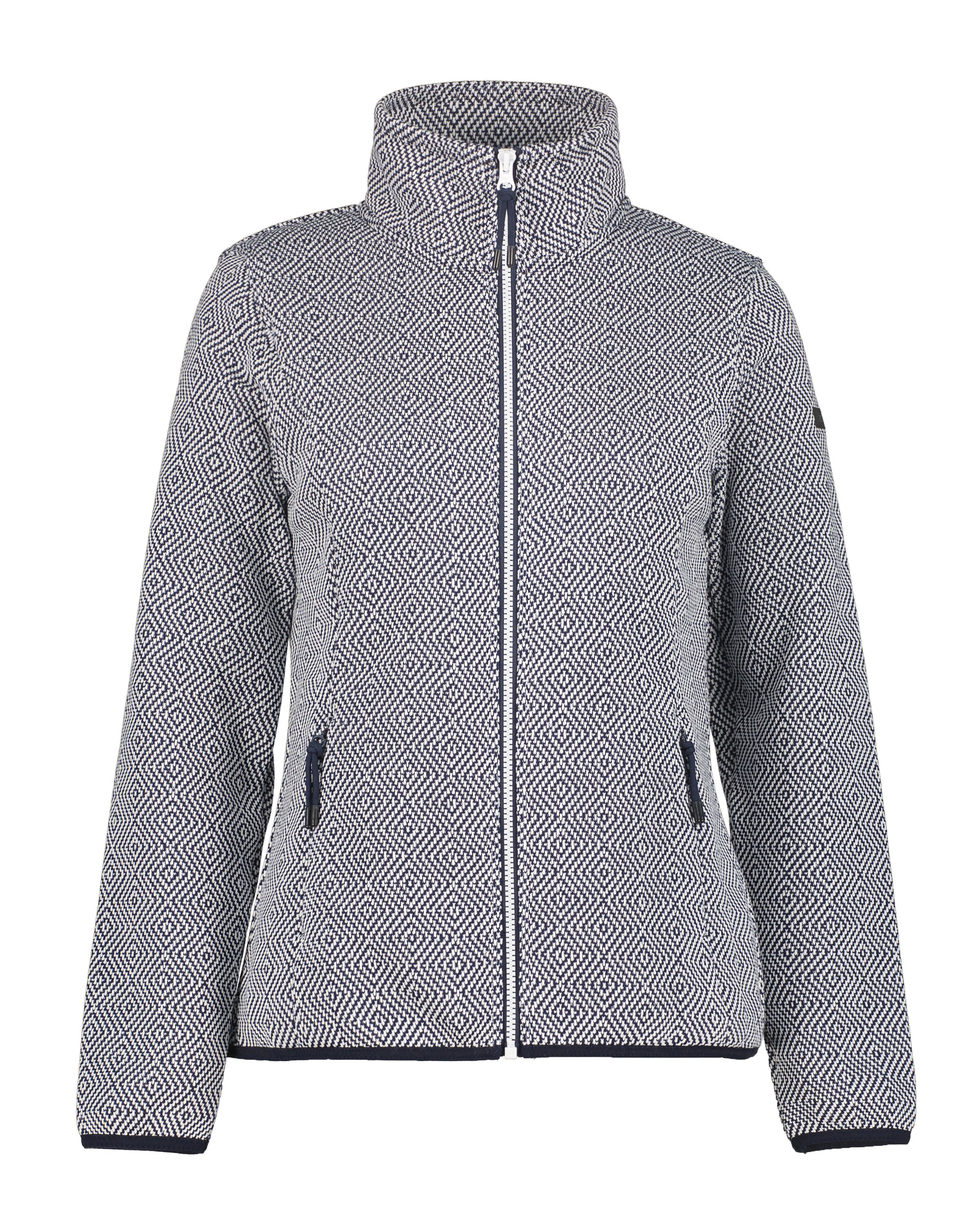 ICEPEAK Funktionsfleecejacke 'Aikes' in Grau: Vorderseite