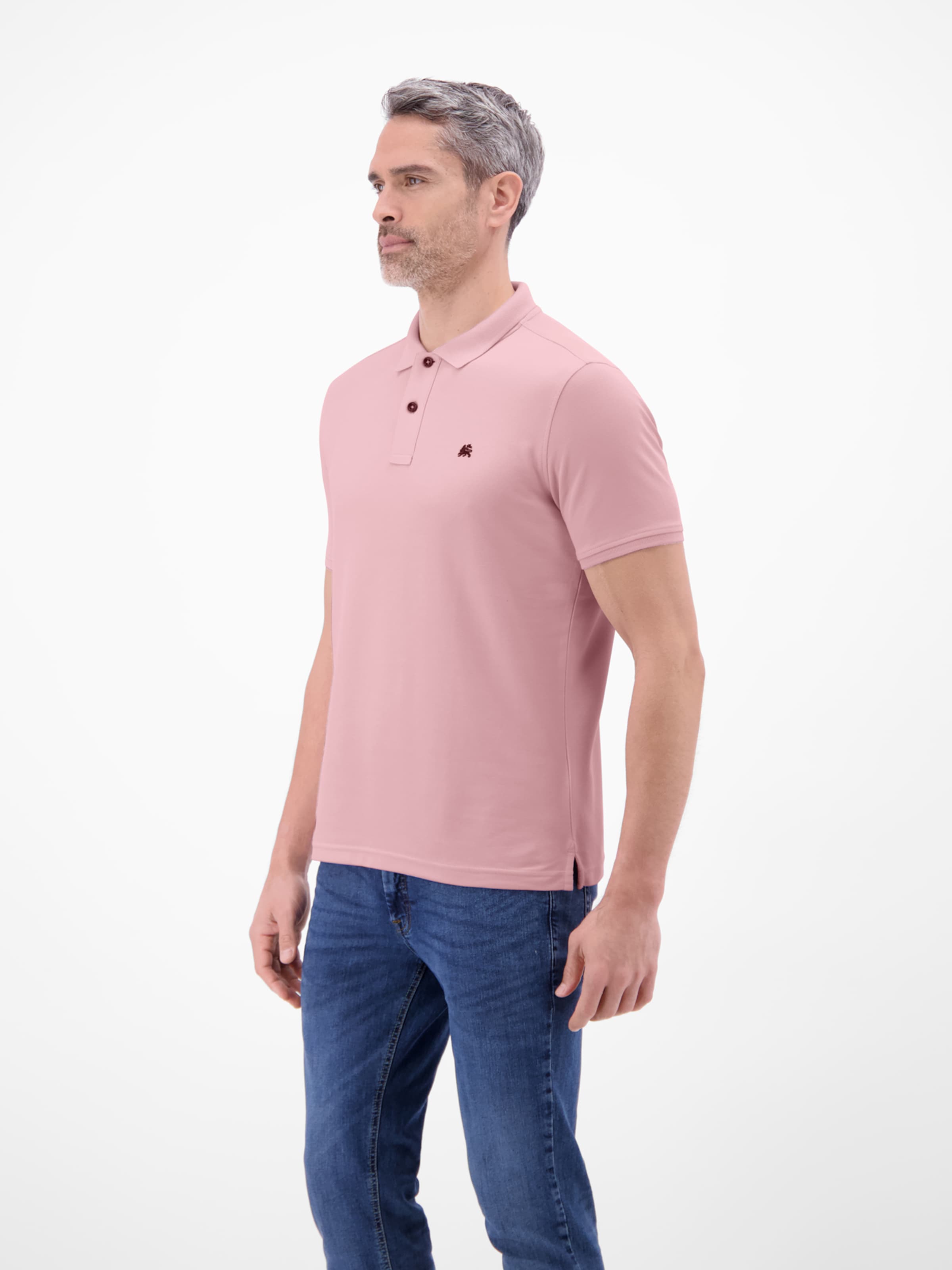 LERROS Poloshirt in Pink