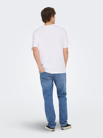 Only & Sons regular Jeans 'ONSWeft' i blå