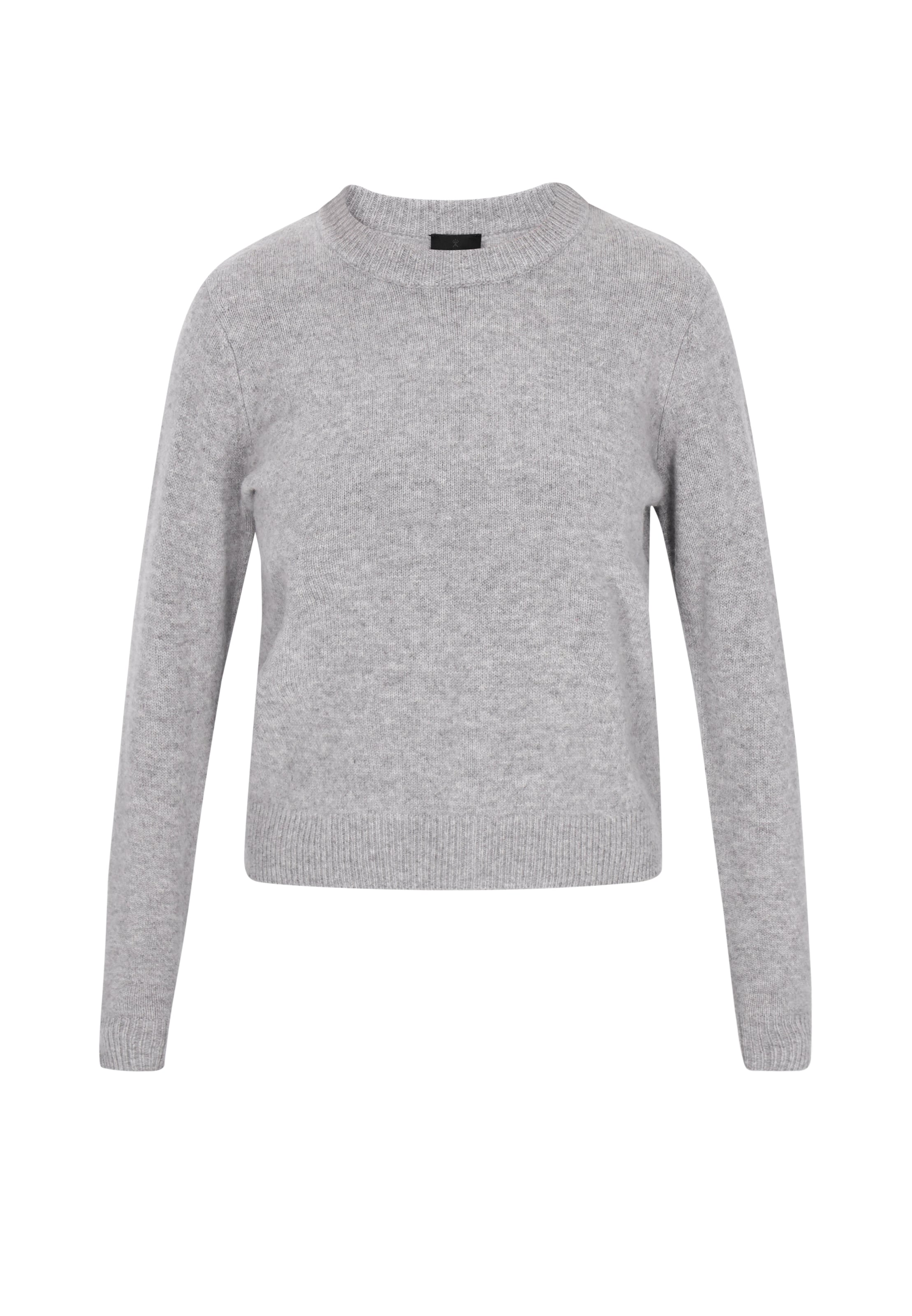 DreiMaster Klassik Svetr 'Classic' – šedá: přední strana