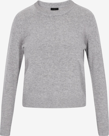 Pulover 'Classic' de la DreiMaster Klassik pe gri: față
