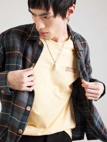 JACK & JONES Shirt 'JWHMYKONOS' in Yellow