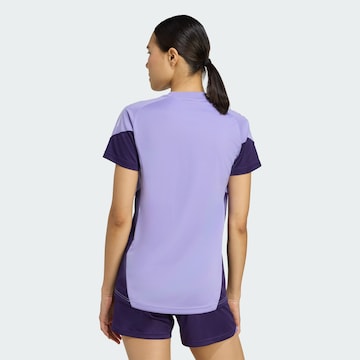 T-shirt fonctionnel 'Tiro 25 Competition' ADIDAS PERFORMANCE en violet