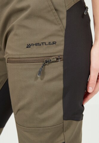 Whistler Regular Outdoor Pants in Brown