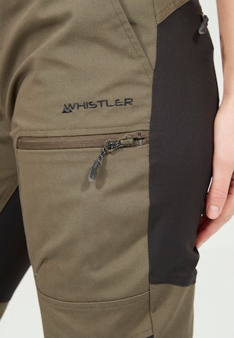 Whistler Regular Outdoor trousers in Brown