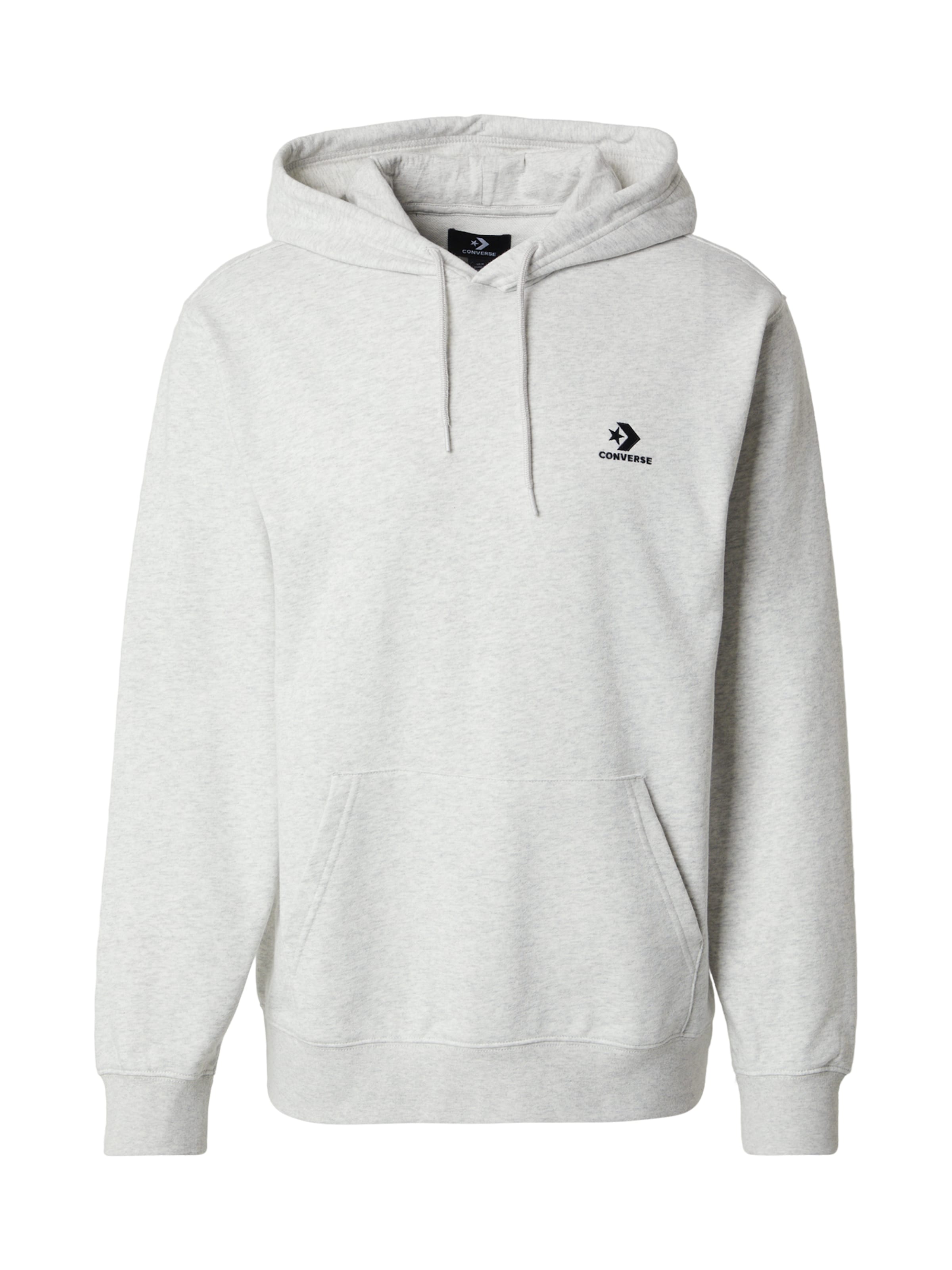 CONVERSE Mikina – šedá: přední strana