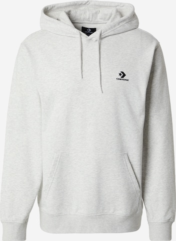 CONVERSE Μπλούζα φούτερ σε γκρι: μπροστά