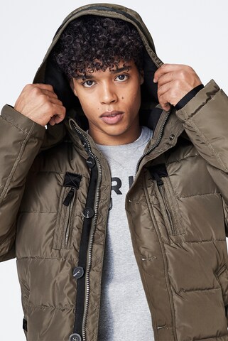 Harlem Soul Winterjacke 'Sea-Ttle' in Grün