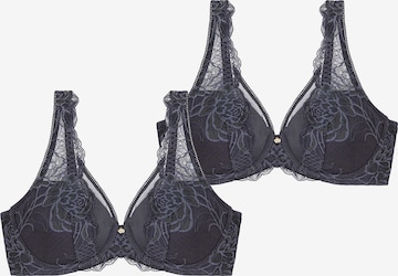 TRIUMPH BH ' Wild Peony Florale ' in Grijs: voorkant