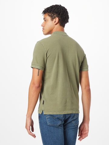 Tricou 'ELBAS' de la NAPAPIJRI pe verde