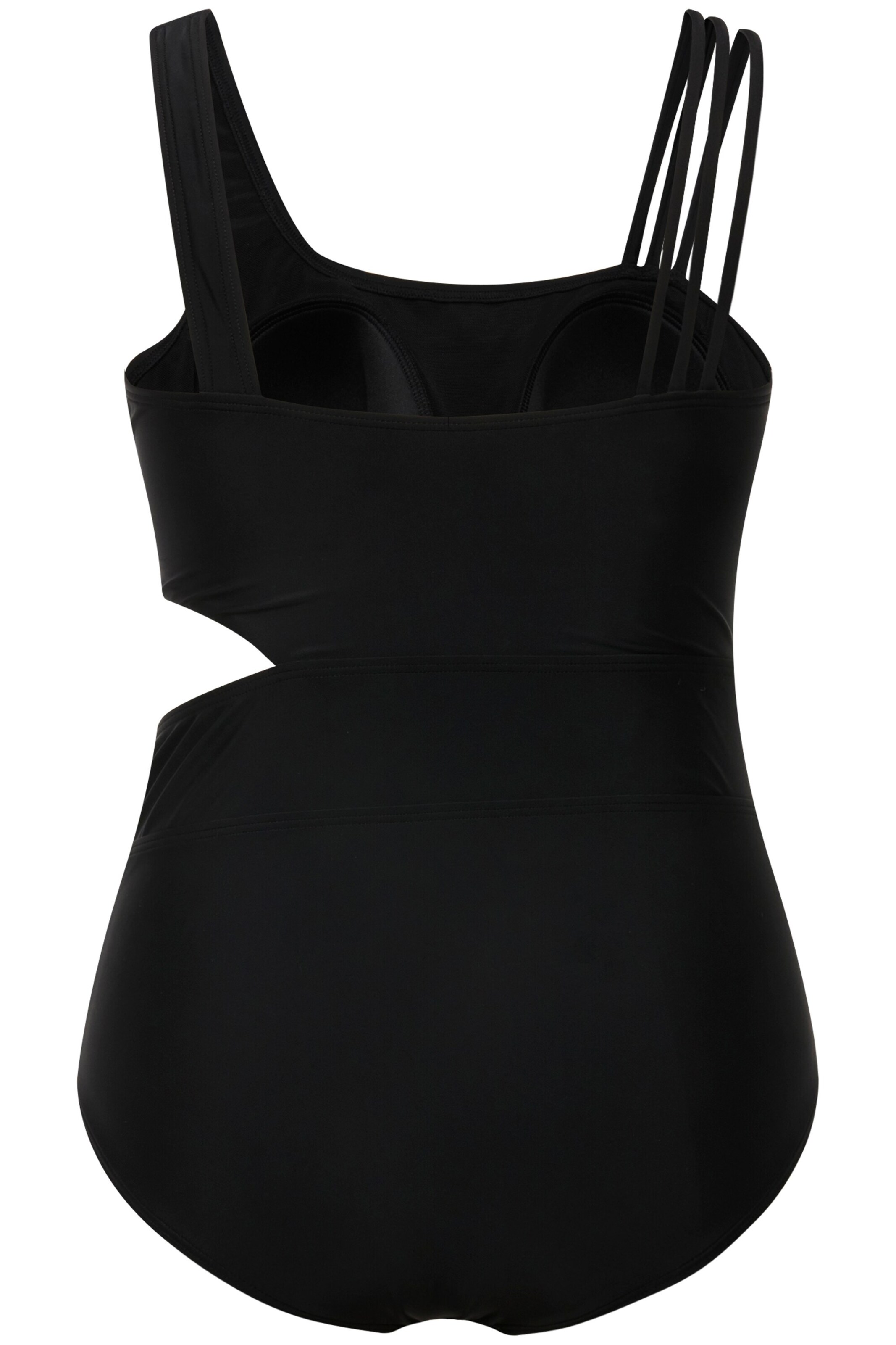 Ulla Popken Badpak in Zwart