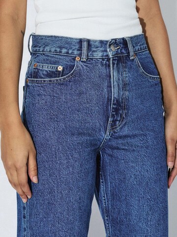 Dr. Denim Regular Jeans 'Echo High Straight - Jeans'‌ in Blau