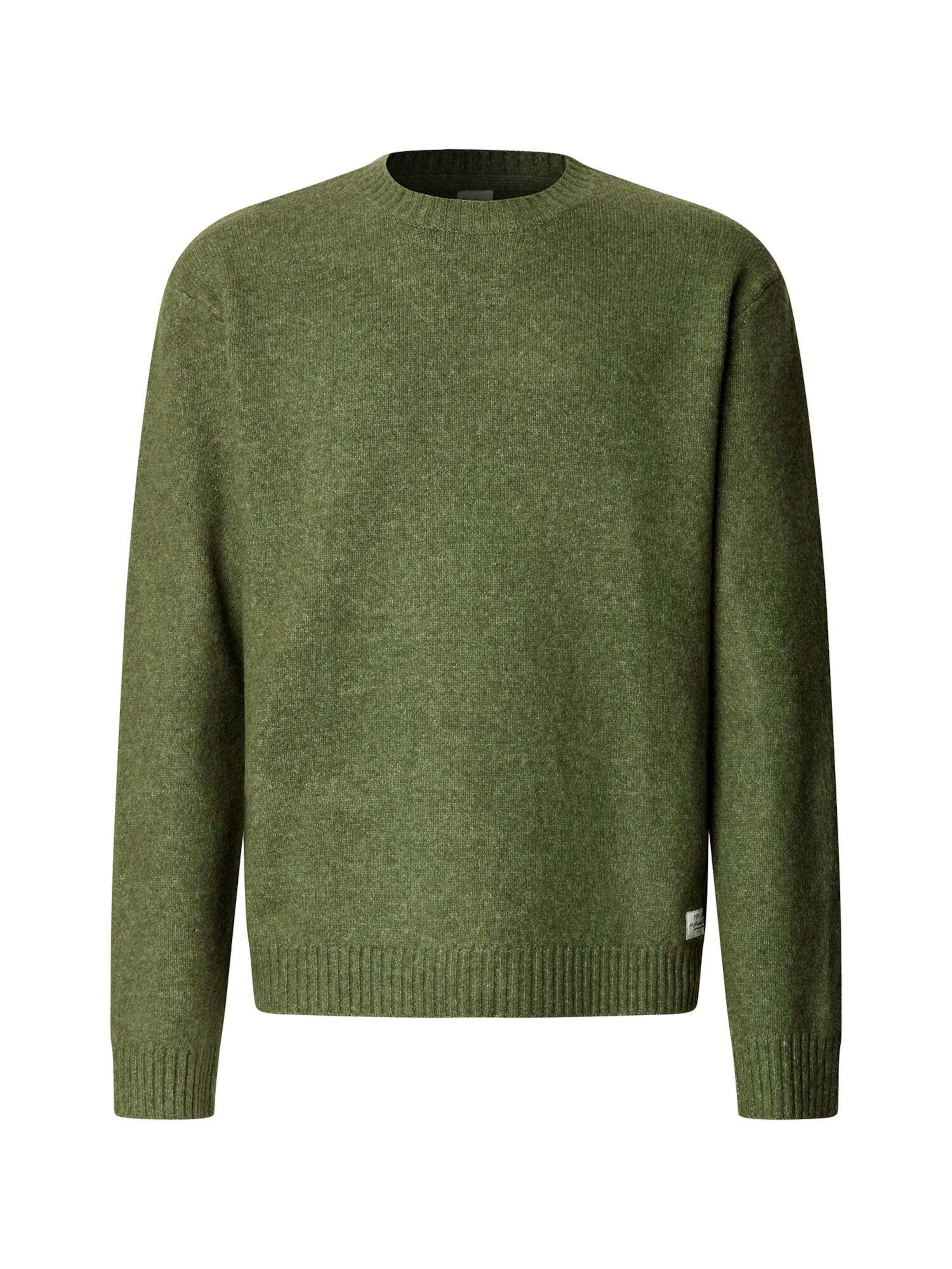 Pepe Jeans - Jersey 'DEACON' en verde: frente