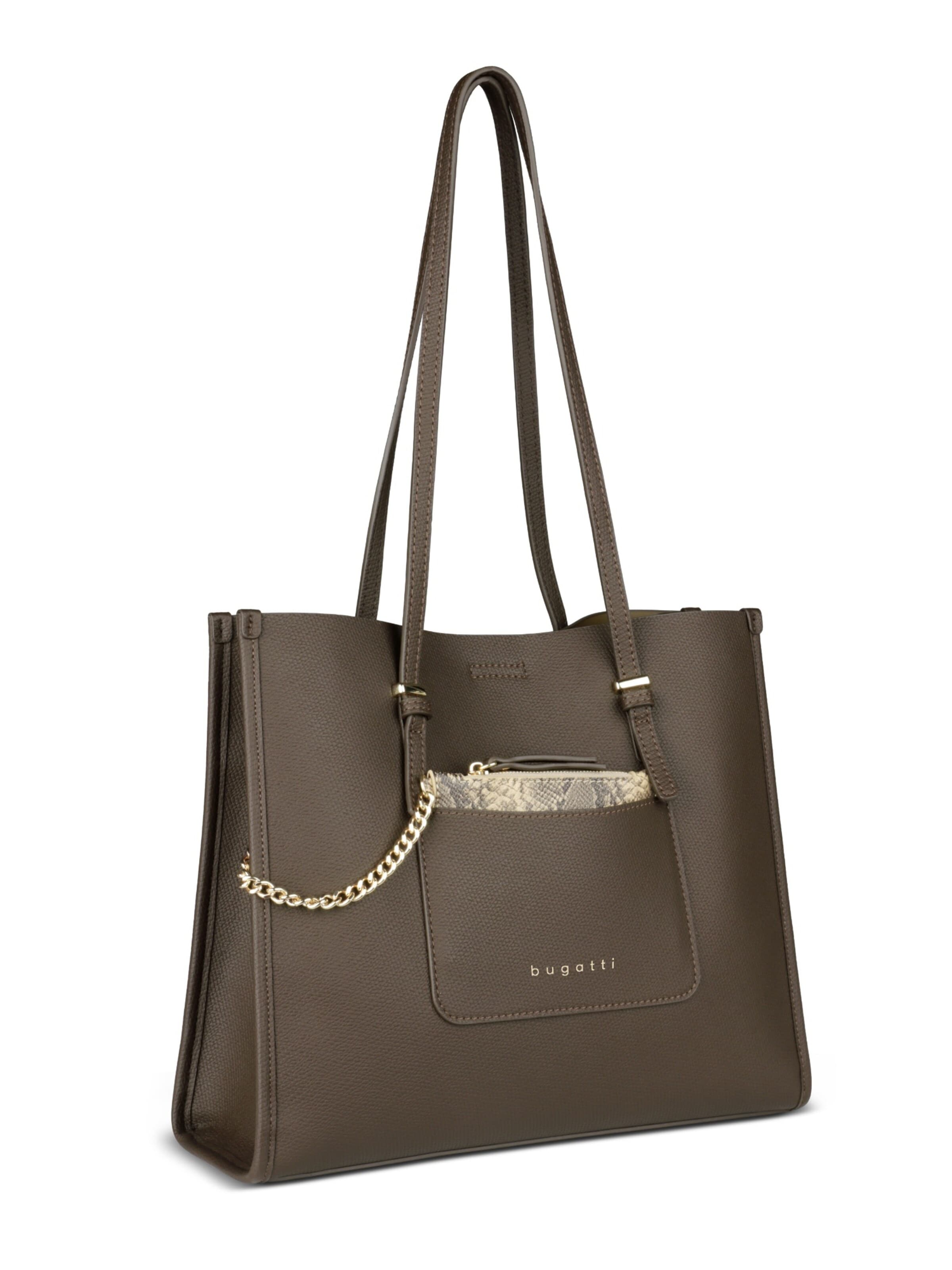 bugatti - Shopper 'KAIRA' en marrón