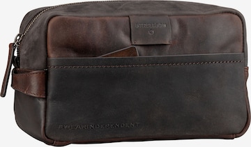 STRELLSON Toiletry Bag 'Brick Lane Dick' in Brown: front