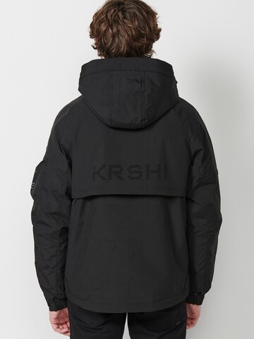 KOROSHI Between-season jacket in Black