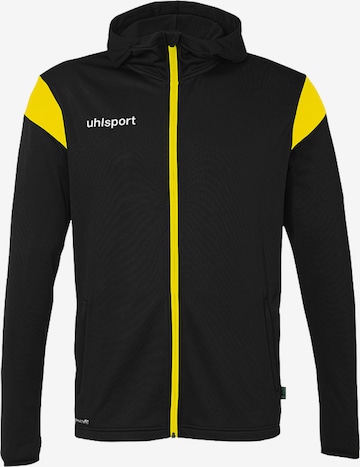 UHLSPORT Sportjacke 'Squad 27' in Schwarz: Vorderseite