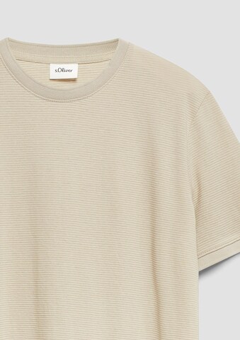 s.Oliver T-Shirt in Beige