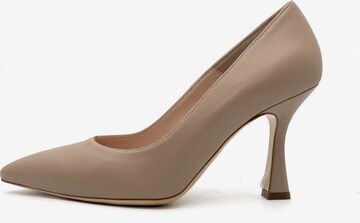 MELLUSO Classic Flats in Beige: front