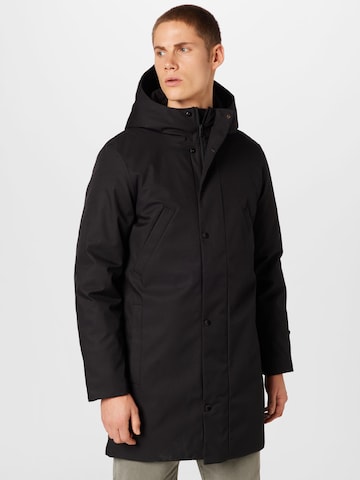 elvine Winter Coat 'Keating' in Black: front