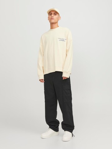 JACK & JONES Свободный крой Брюки-карго 'JJKarl Harlow' в Черный