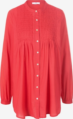 Peter Hahn Blouse in Red: front