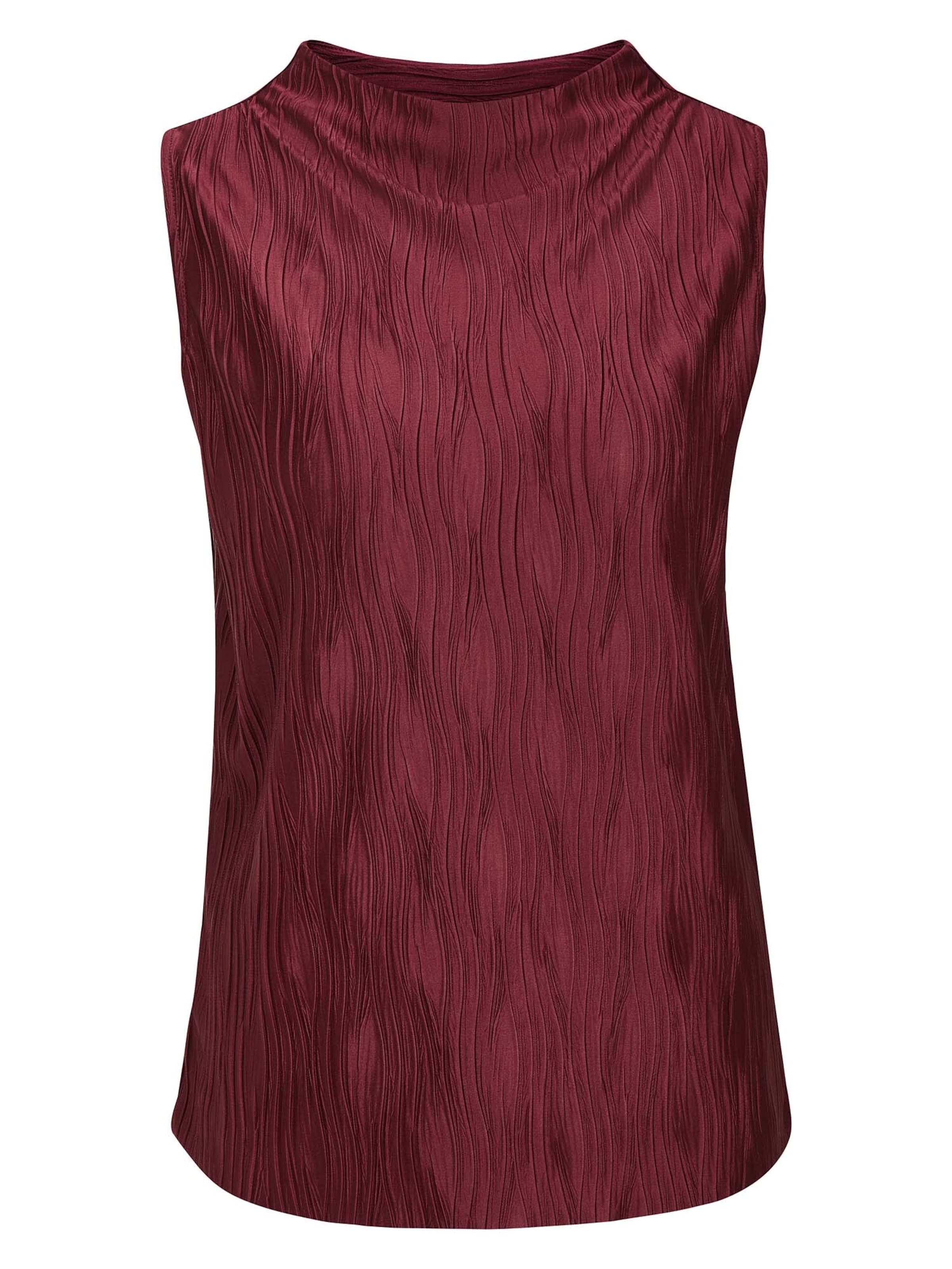 T-shirt MADELEINE en rouge : devant