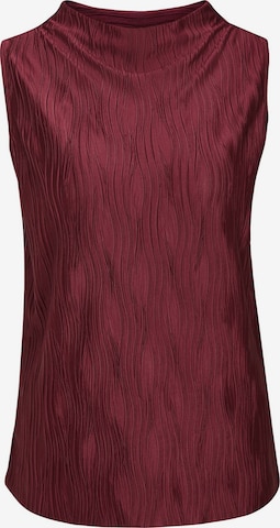 T-shirt MADELEINE en rouge : devant