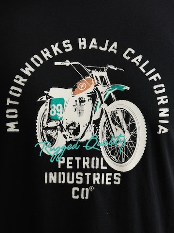 Petrol Industries T-Shirt 'Classic' in Schwarz