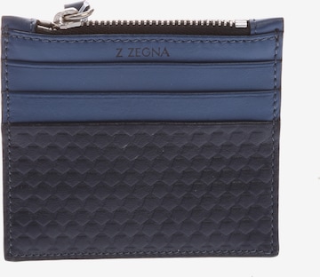 Zegna Geldbörse / Etui One Size in Blau: Vorderseite