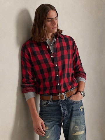 Regular fit Camicia di Polo Ralph Lauren in rosso: frontale