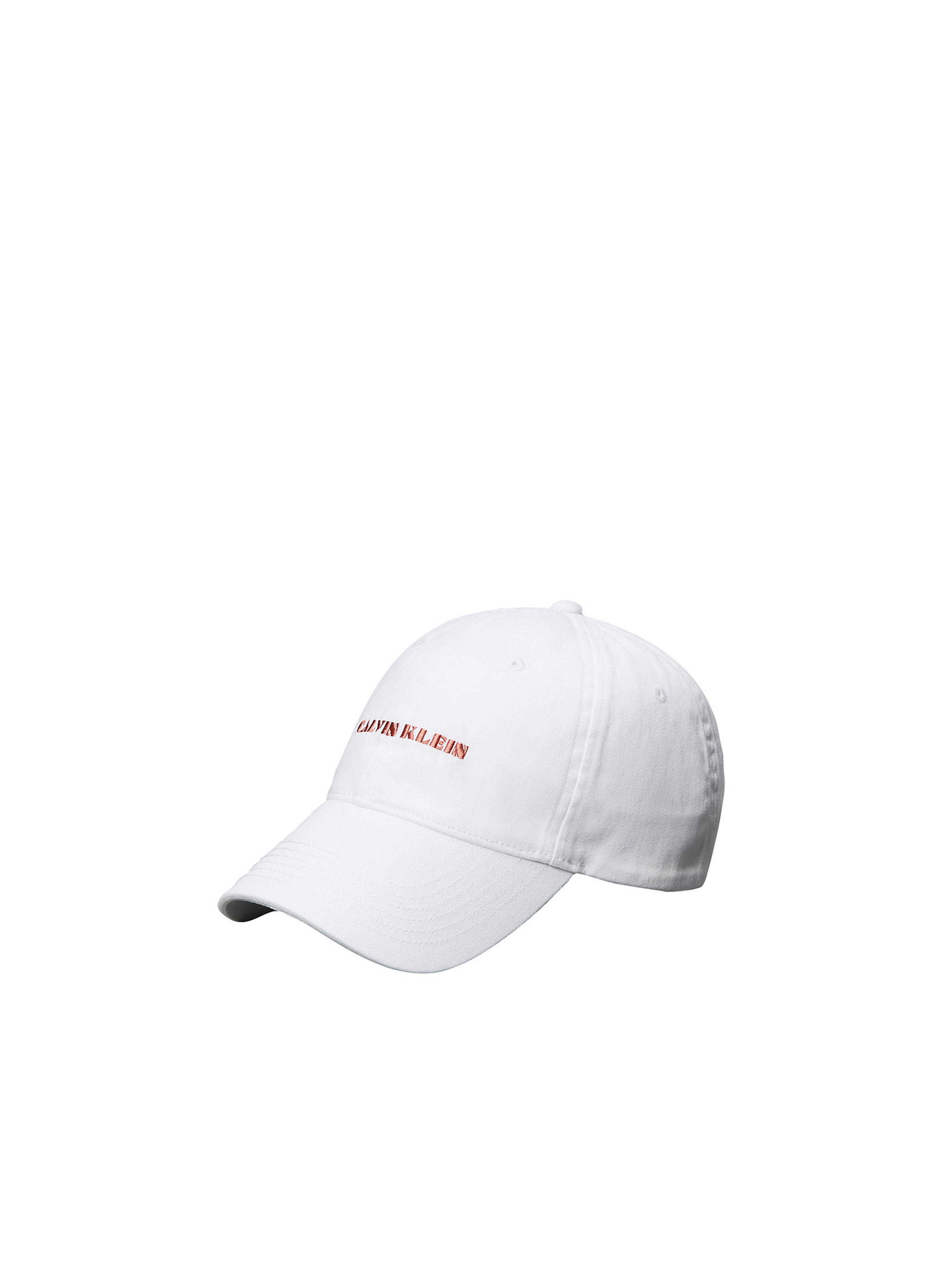 Casquette 'Apparel 4' Calvin Klein en blanc : devant