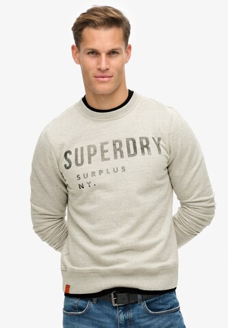 Superdry & Co Tréning póló 'Surplus' - szürke: elől