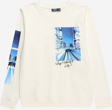 KIDS ONLY Sweatshirt 'THEO' in White: front