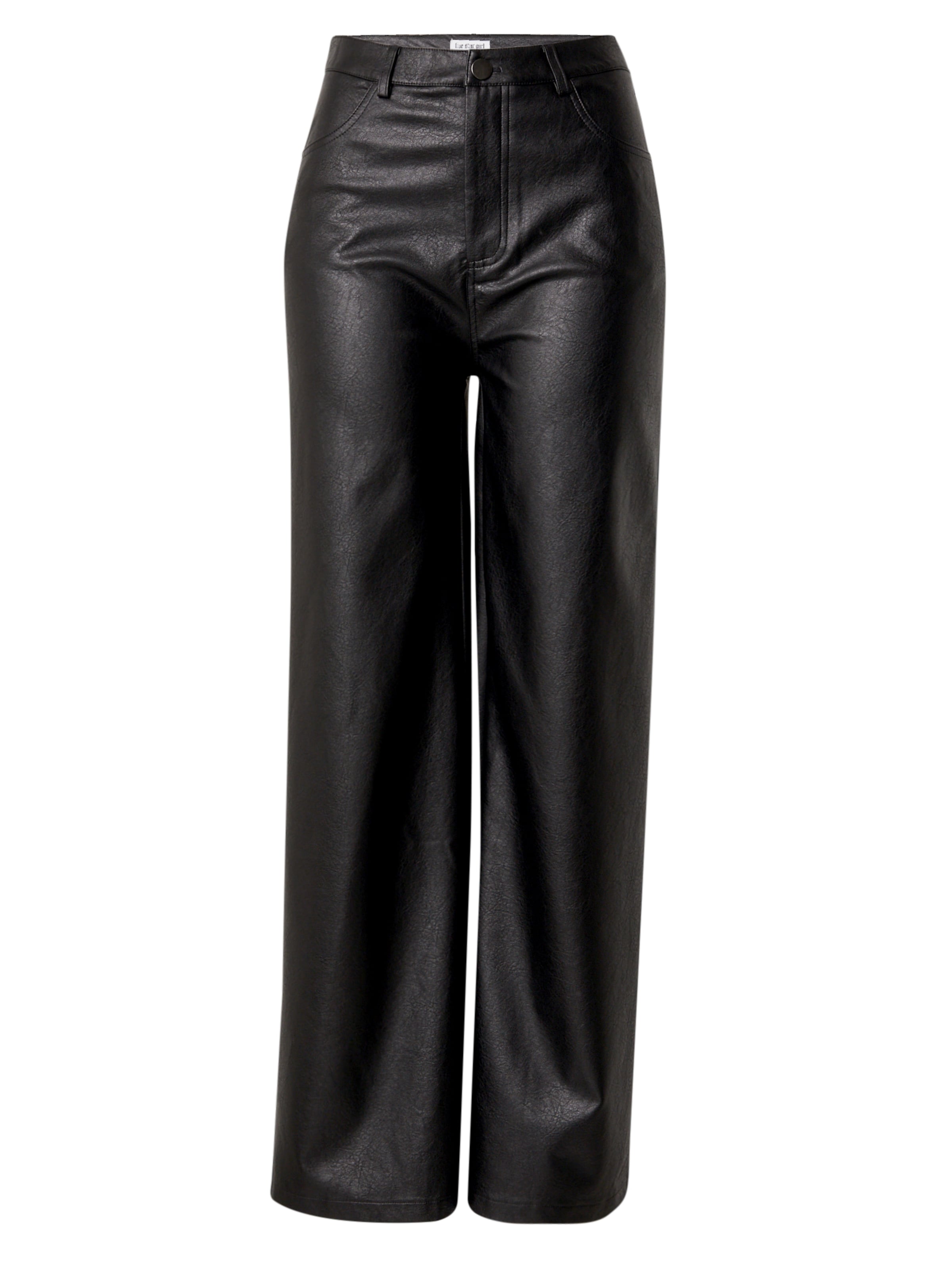 juoda FIVE STAR GIRL Laisvas Kelnės: priekis