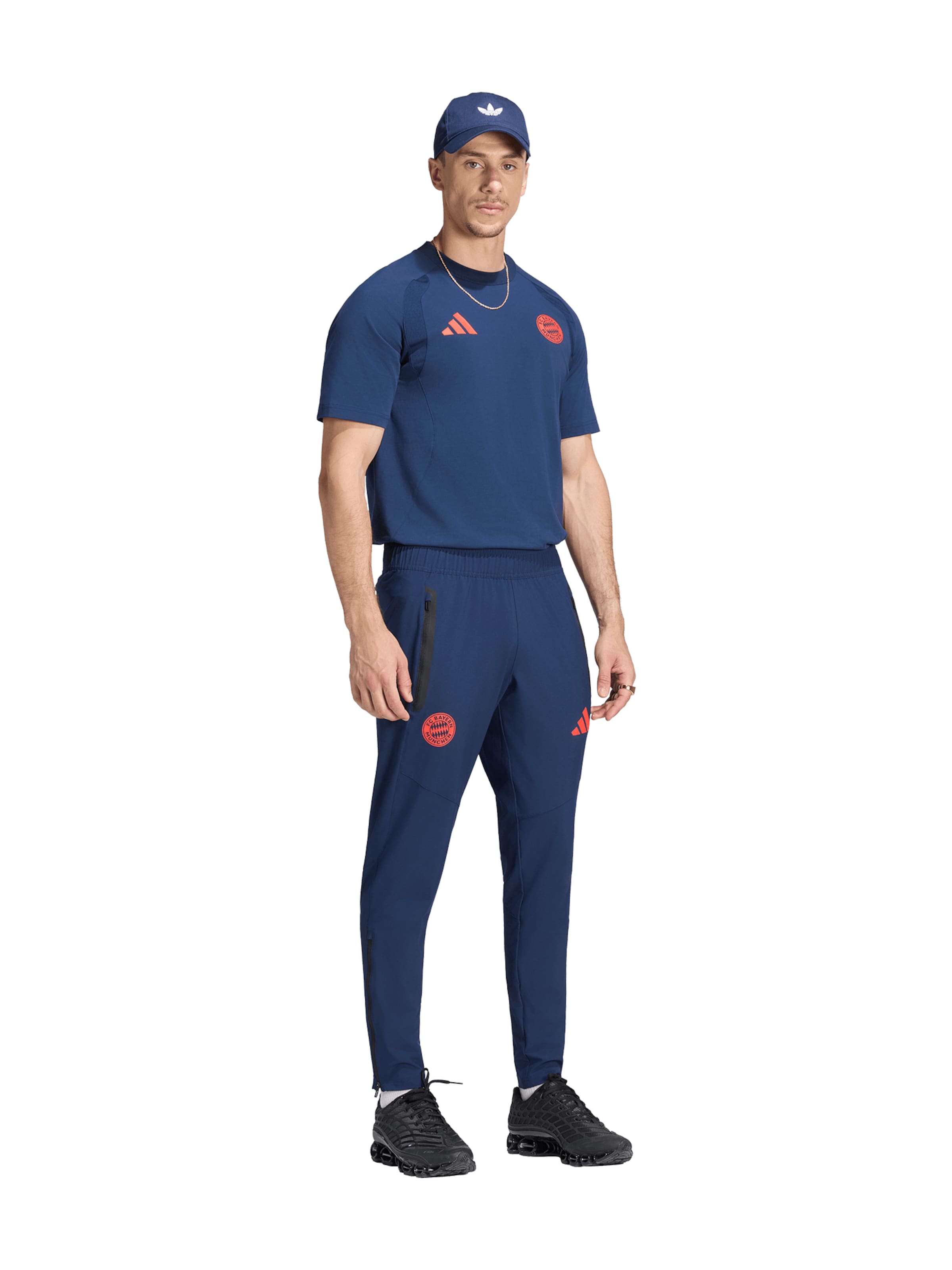 ADIDAS PERFORMANCE Skinny Workout Pants in Purple