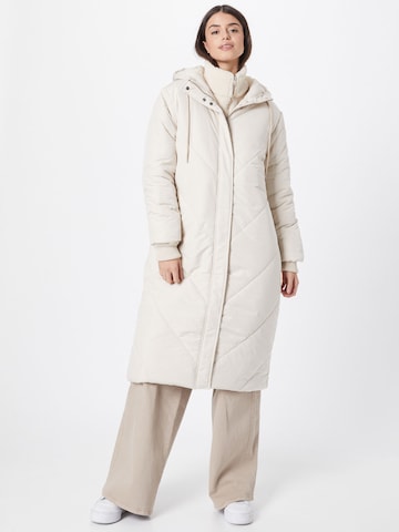 ABOUT YOU Wintermantel 'Isabell' in Beige: voorkant