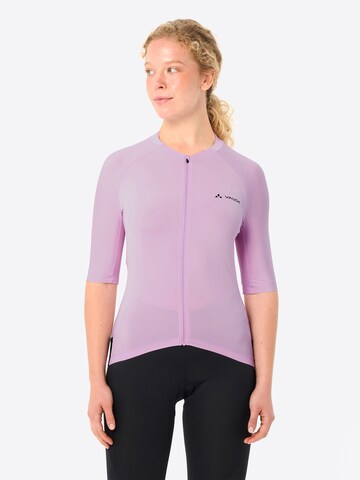 VAUDE Tricot ' W Furka FZ Tricot III ' in Lila: voorkant