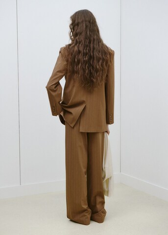 MANGO Blazer 'Systeck' in Brown