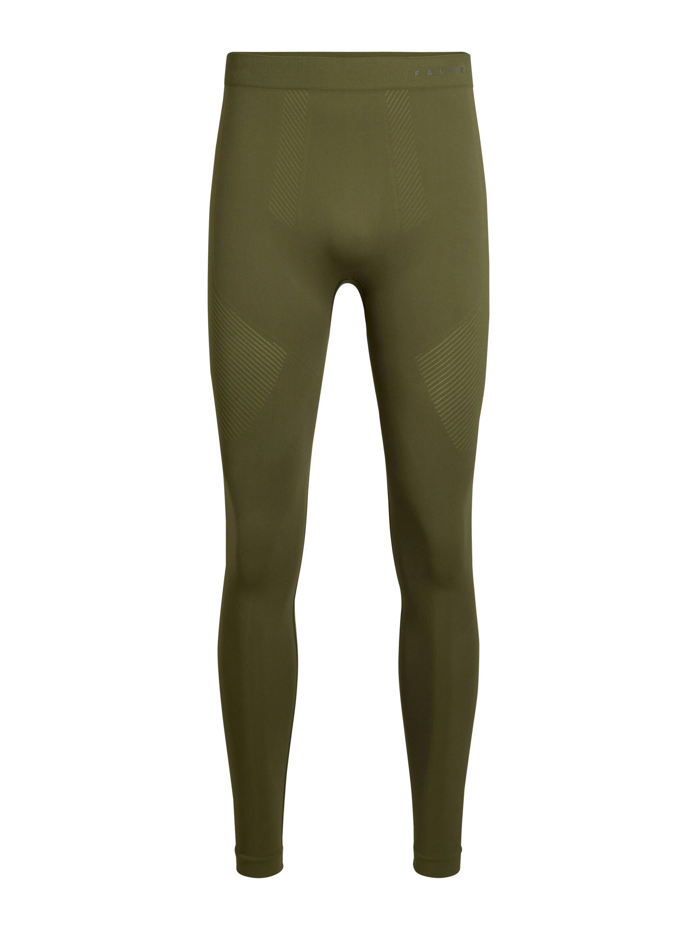 FALKE Skinny Workout Pants in Green
