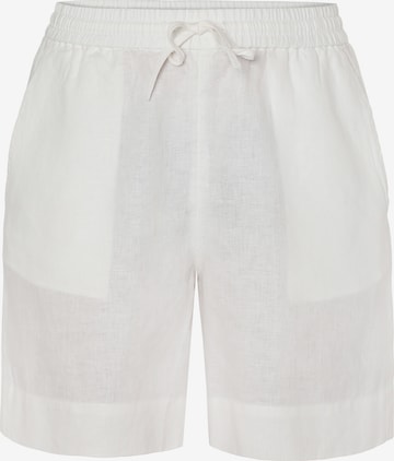 TATUUMLoosefit Hlače - bijela boja: prednji dio