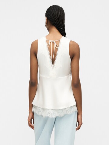 Chemisier 'MAR4' Abercrombie & Fitch en blanc