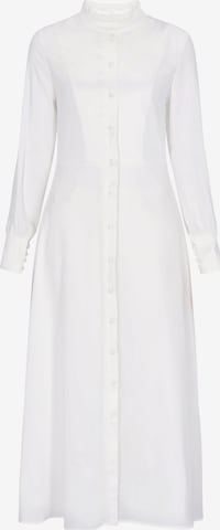 Robe usha BLACK LABEL en blanc : devant