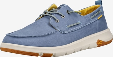 CAMEL ACTIVE Athletic lace-up shoe in Blue: front