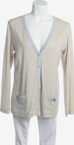 Marc Cain Sweater & Cardigan in XXL in White: front